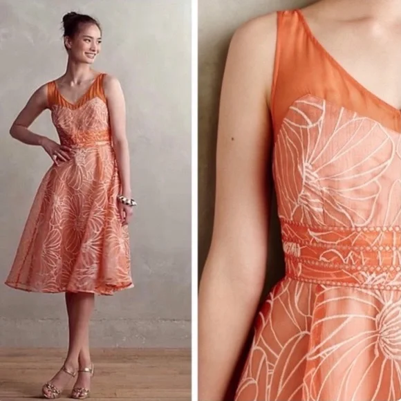 Anthropologie Moulinette Soeurs Calendula Dress - Picture 2 of 12